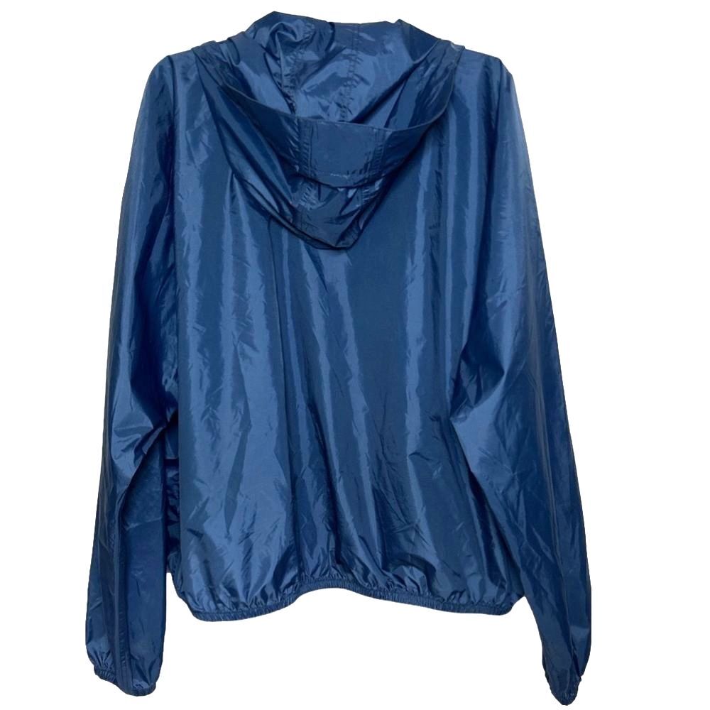 Genuine Hodgman Navy Blue Rain Jacket Coat Windbreaker - Picture 2 of 4